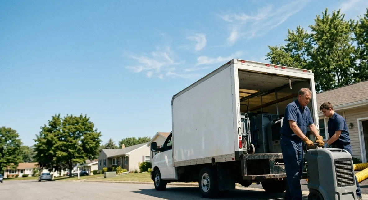 Water Damage Cleanup in Warren, IN near me